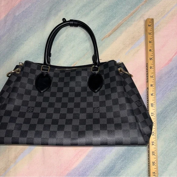 Bag Damier black gray lv soft leather good quality - Picture 11 of 11